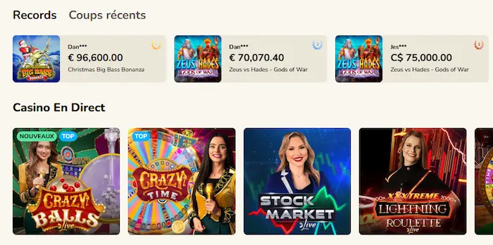 FatFruit Casino Jeux