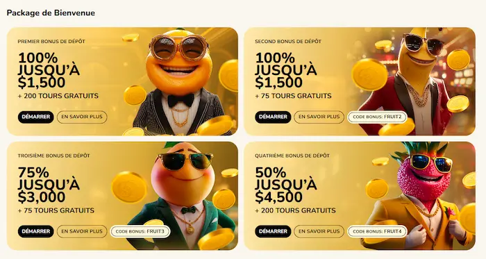 FatFruit Casino France prom